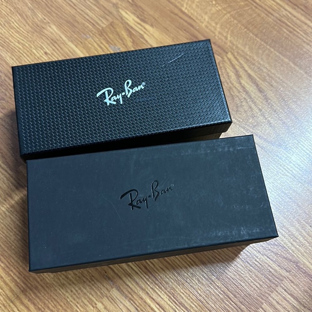 Brand new Ray-Ban empty sunglasses cases
